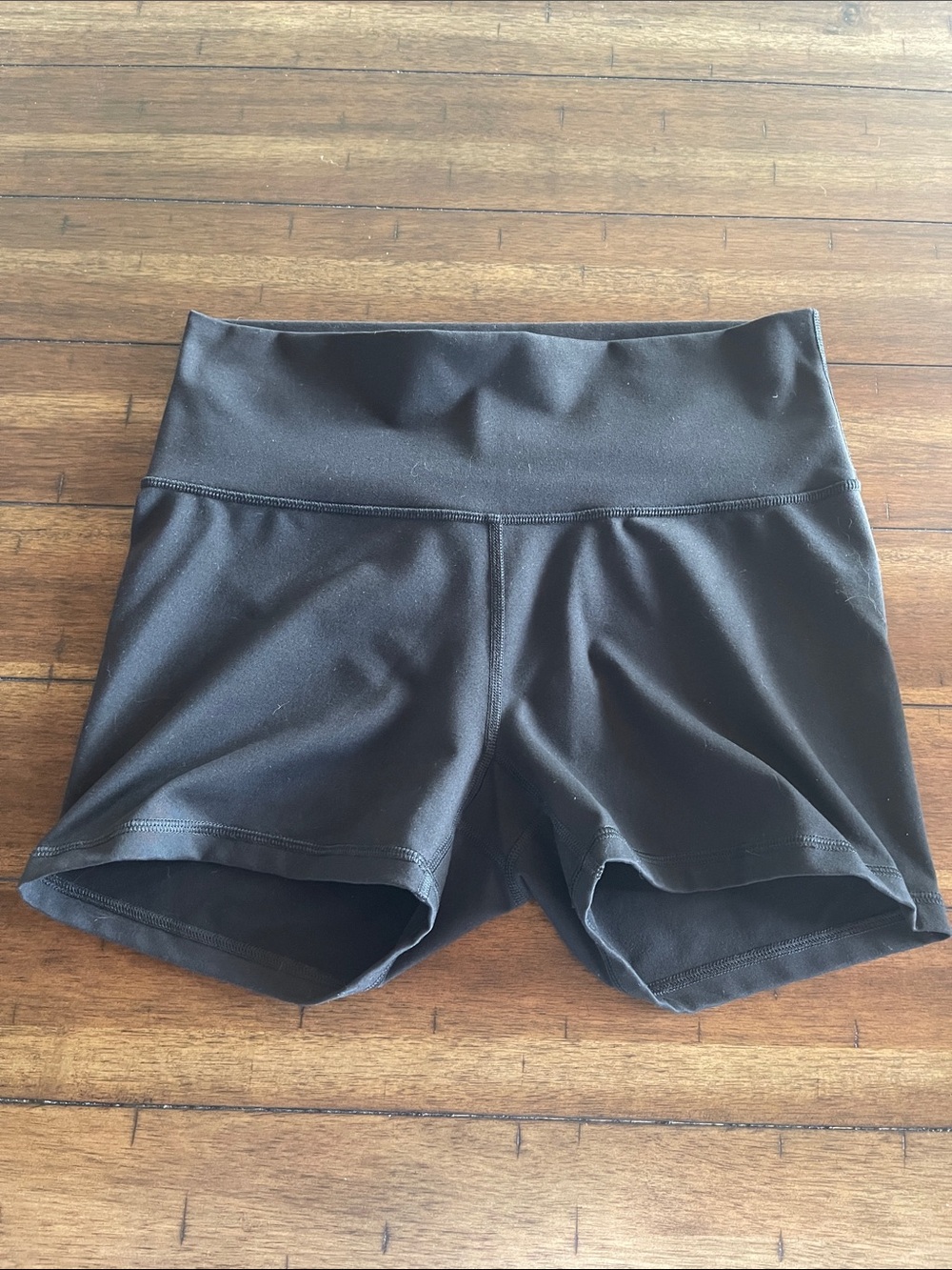 Old Navy Black High-Waist Bike Shorts